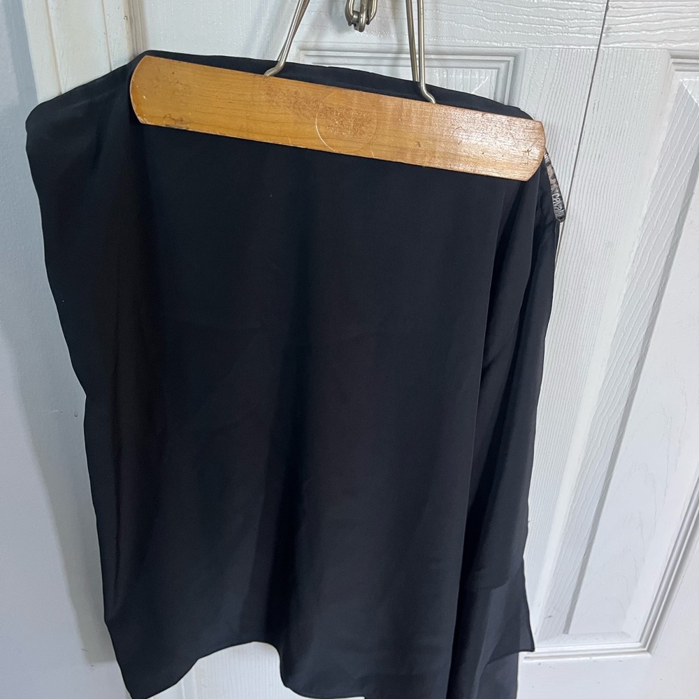 NWT JustCavalli Elegant Black Women's Asymmetrical Skirt Balletcore